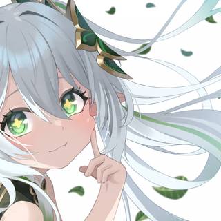 4k anime girl eyes wallpaper