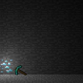 Black Minecraft 4k wallpaper