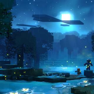 Cozy Minecraft wallpaper