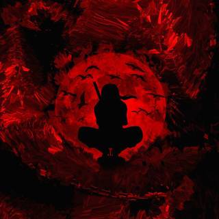 Red vertical wallpaper