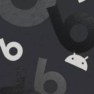 Black and white pixel wallpaper