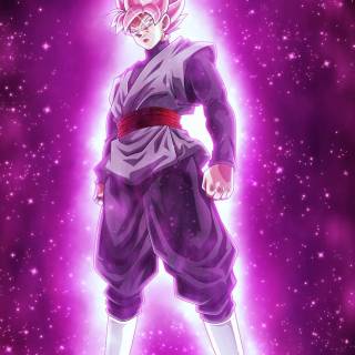 Goku Black Rose 4k phone wallpaper