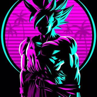 Chill Goku wallpaper