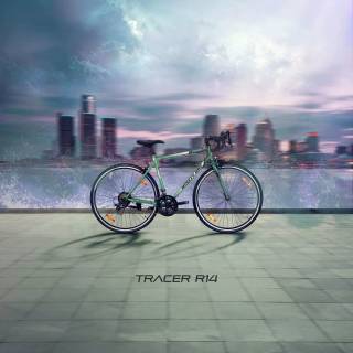 Road bike phone wallpaper