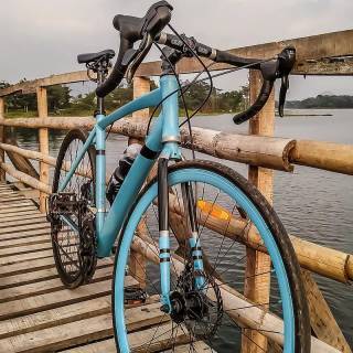 Road bike phone wallpaper