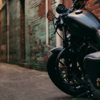 Street bike phone wallpaper