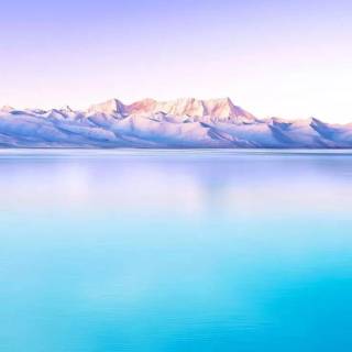 Blue nature iPhone wallpaper