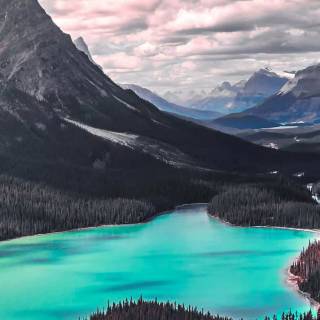Blue nature iPhone wallpaper