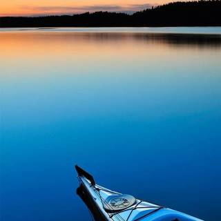 Blue nature iPhone wallpaper