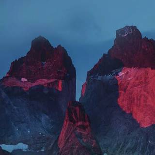 Blue nature iPhone wallpaper