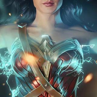 iPhone DC Wonder Woman wallpaper
