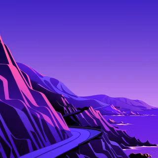 iPhone 15 Pro Max purple wallpaper