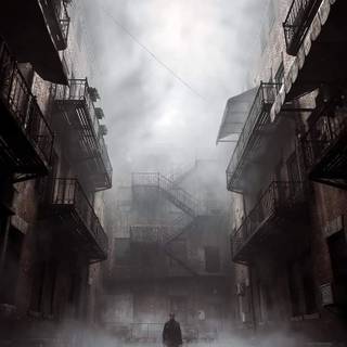 Silent Hill iPhone wallpaper