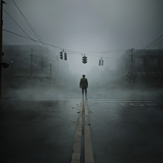 Silent Hill iPhone wallpaper
