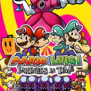 Mario and Luigi iPhone wallpaper