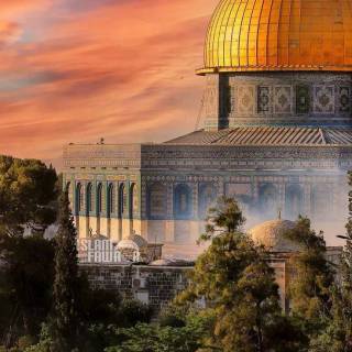 Al-Aqsa Mosque iPhone wallpaper