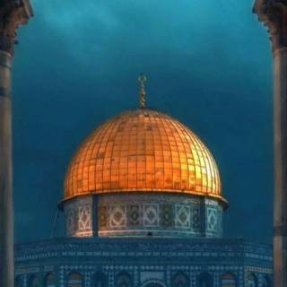 Al-Aqsa Mosque iPhone wallpaper