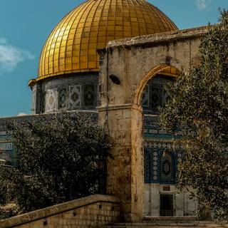 Al-Aqsa Mosque iPhone wallpaper