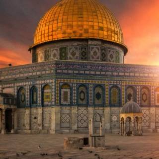 Al-Aqsa Mosque iPhone wallpaper