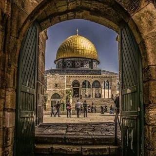 Al-Aqsa Mosque iPhone wallpaper