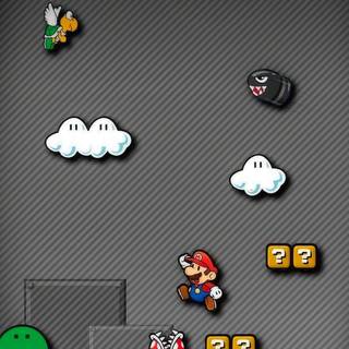 Mario and Luigi iPhone wallpaper