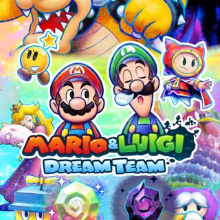 Mario and Luigi iPhone wallpaper