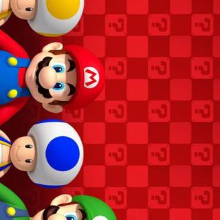 Mario and Luigi iPhone wallpaper