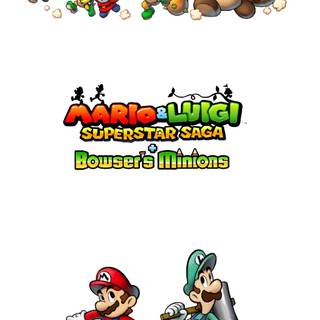 Mario and Luigi iPhone wallpaper
