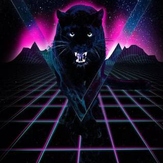 Black Jaguar iPhone wallpaper