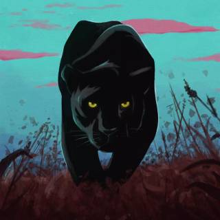 Black Jaguar iPhone wallpaper