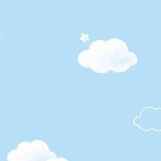 Pastel blue iPhone wallpaper