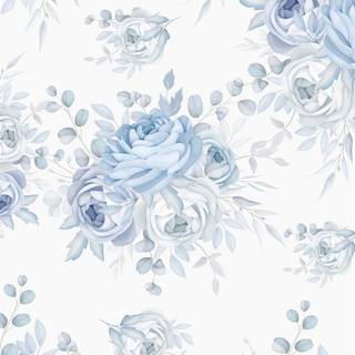 Pastel blue iPhone wallpaper