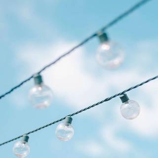 Pastel blue iPhone wallpaper