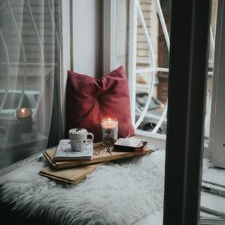 Cozy aesthetic desktop wallpaper