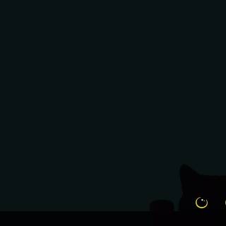 Minimalist black desktop wallpaper