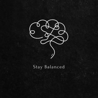 Minimalist black desktop wallpaper