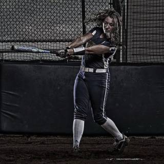 Softball desktop wallpaper