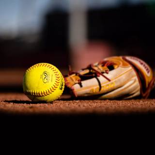 Softball desktop wallpaper