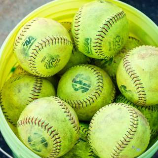Softball desktop wallpaper
