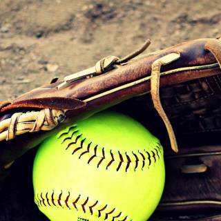 Softball desktop wallpaper