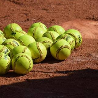 Softball desktop wallpaper