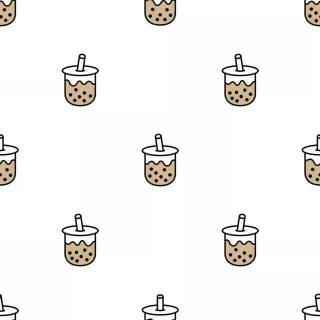 Bubble tea desktop wallpaper
