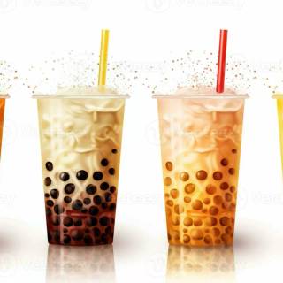 Bubble tea desktop wallpaper