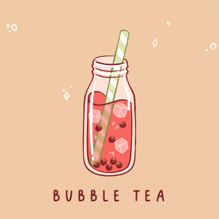 Bubble tea desktop wallpaper