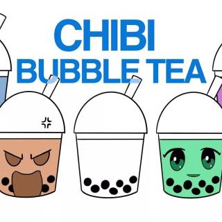 Bubble tea desktop wallpaper