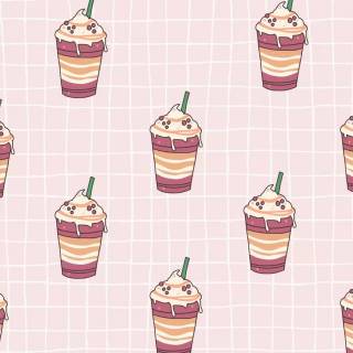 Bubble tea desktop wallpaper