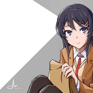 Mai Sakurajima desktop wallpaper