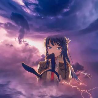 Mai Sakurajima desktop wallpaper