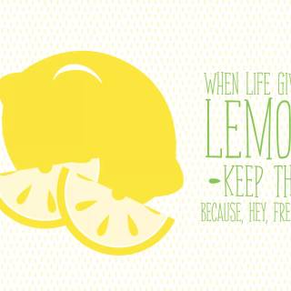 Lemon desktop wallpaper