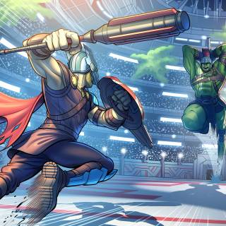Thor Ragnarok desktop wallpaper